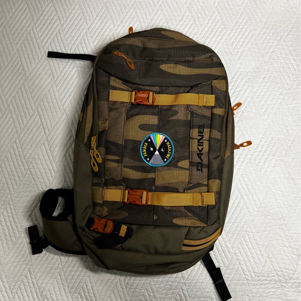 Dakine Mission Pro 25L Backpack, 2018 Model, Camo, Excellent Condition